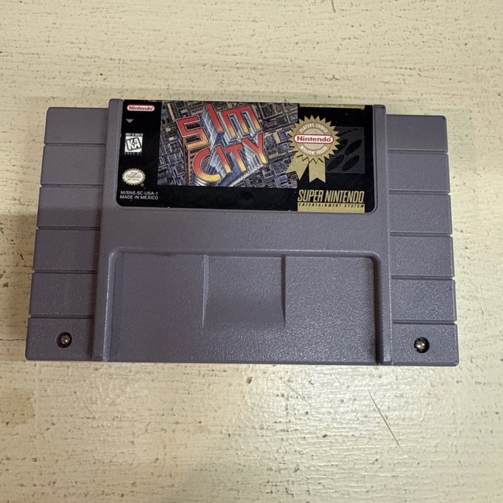 SimCity Super Nintendo Entertainment System, 1991